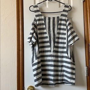 Soft Surroundings striped blouse